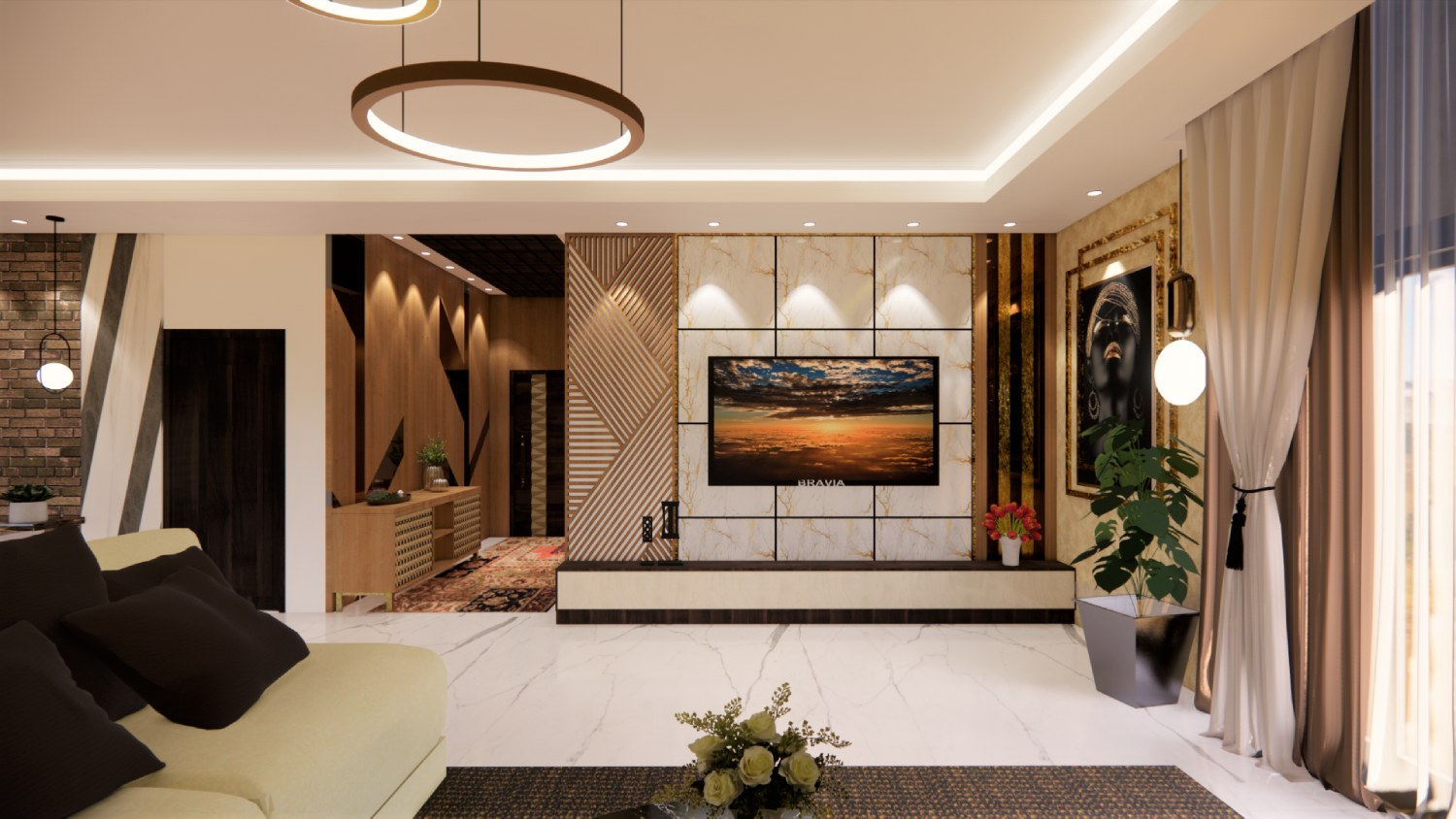 House interior design