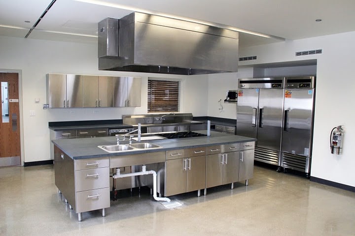 aluminium kitchen cabinet