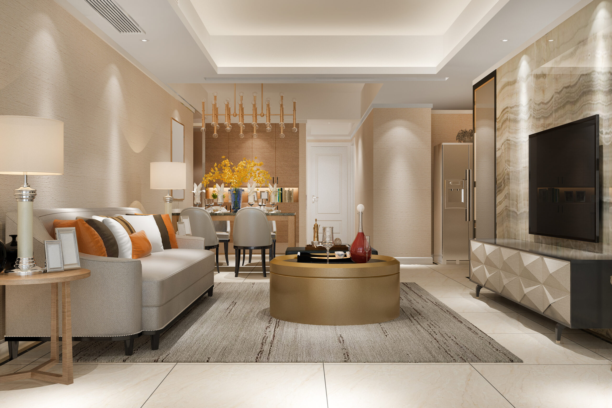 3BHK interior Design