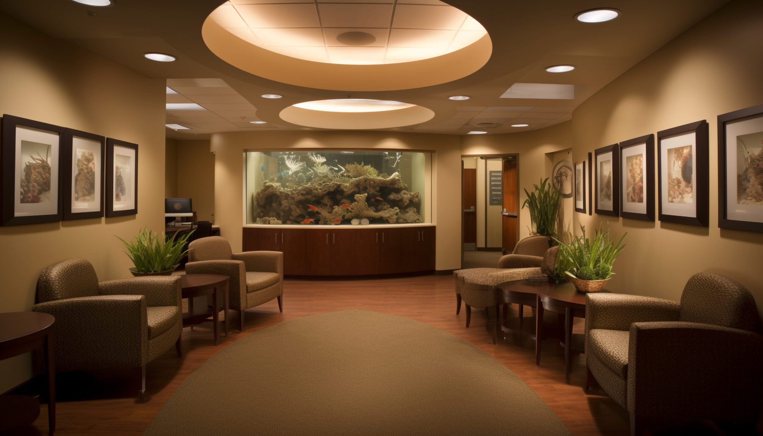 Corporate Reception Interior Design